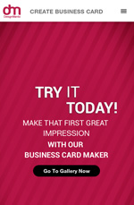 Business Card Maker App