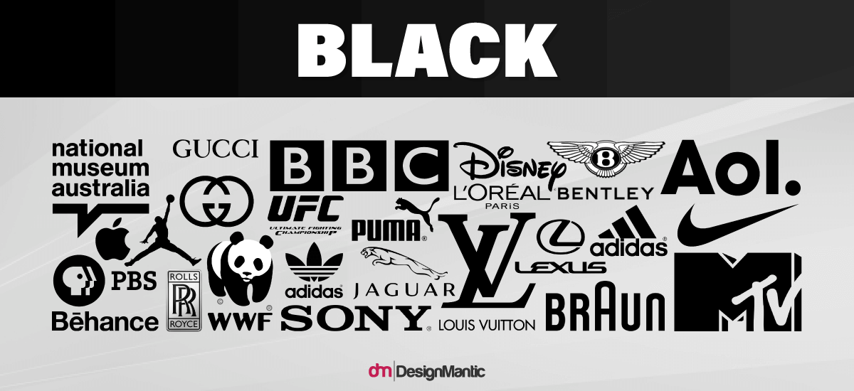Collection of Black logos