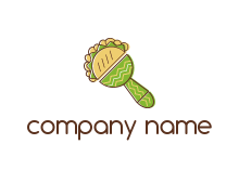 free tortille fast food logo template