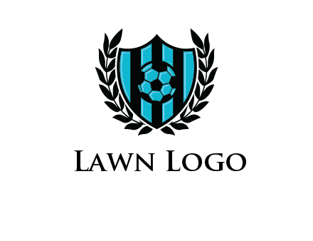 shield in football team logo