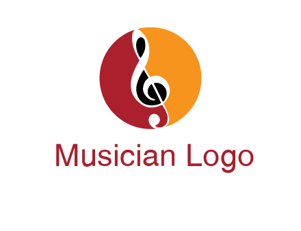 music note in colored circle logo