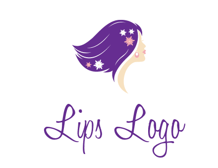 stars ornament on hair woman head fashion logo icon