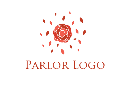 rose petals logo