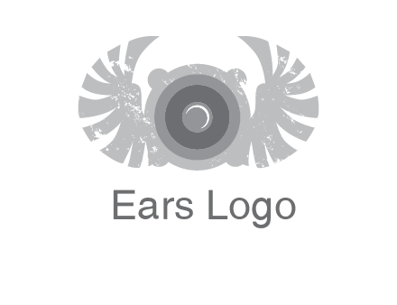 circles with phoenix wings music logo