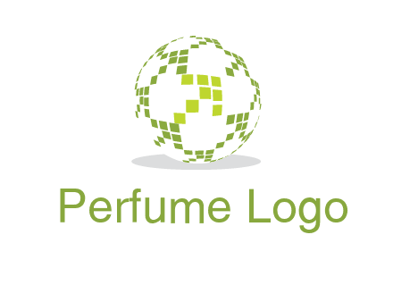 isolated pixels earth media logo