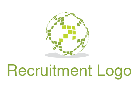 isolated pixels earth media logo