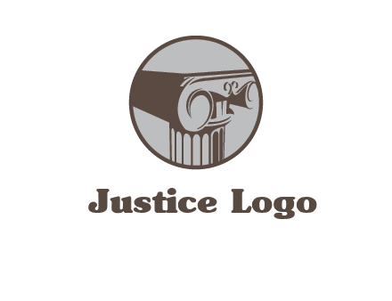 ornate pillar top vector