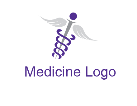 caduceus stick logo