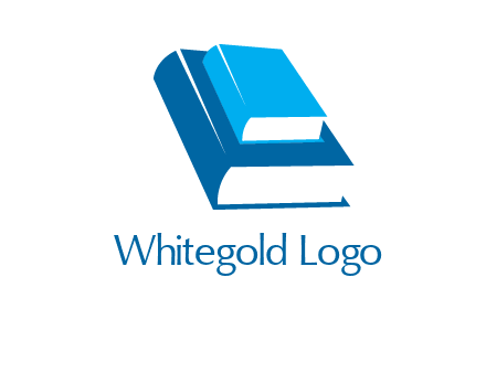 small book stack on larger book