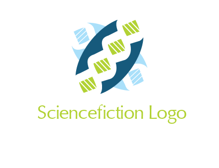 dna logo for medicine and pharmacy