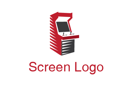 gaming logo displaying a slot machine