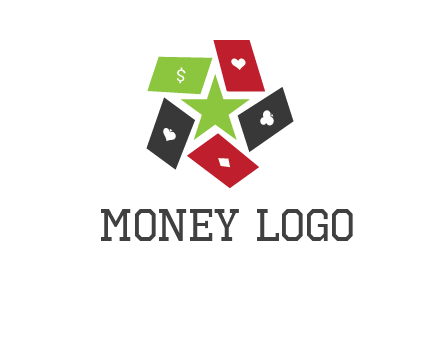 game cards with star in a logo