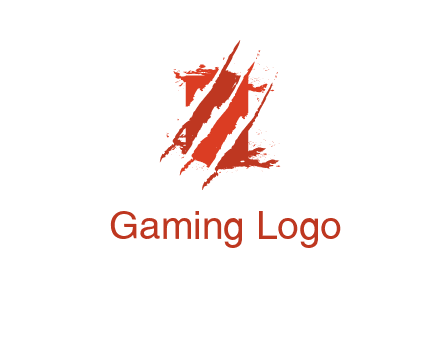 claw marks on a box logo