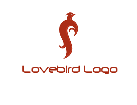 bird logo with phoenix symbol