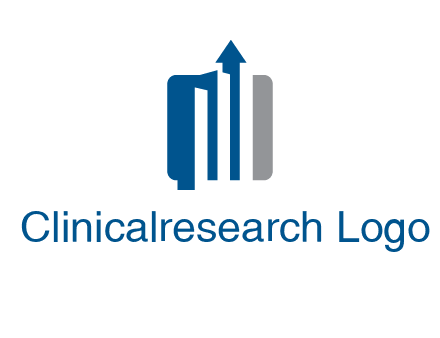 abstract bar graph logo