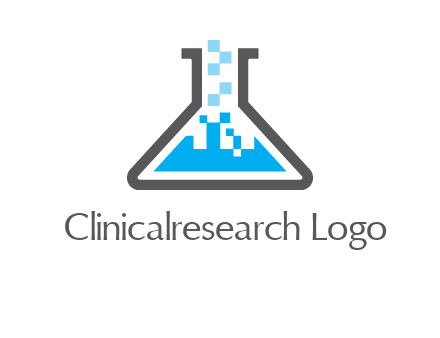 pharmacy logo with flask