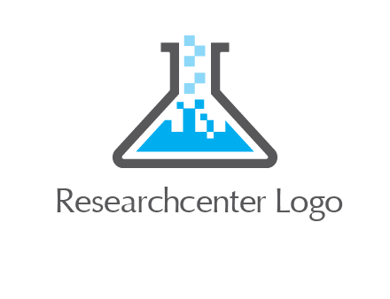 pharmacy logo with flask