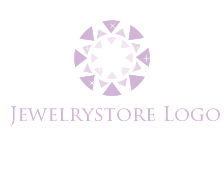 triangles join into a circle logo