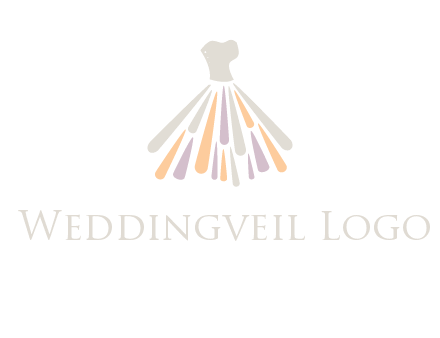 corset dress logo