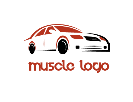 car illustration logo