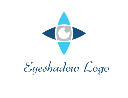 eye inside the star logo