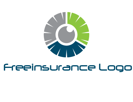 eye inside the circle logo