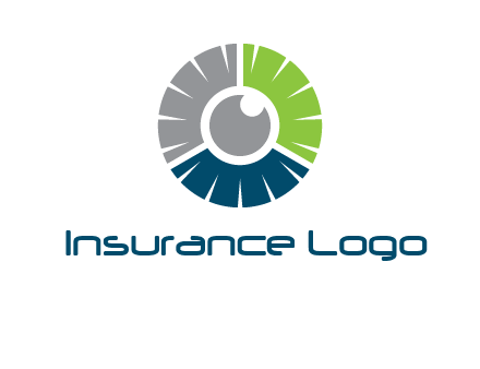 eye inside the circle logo