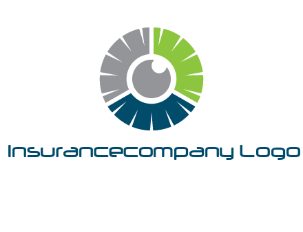 eye inside the circle logo