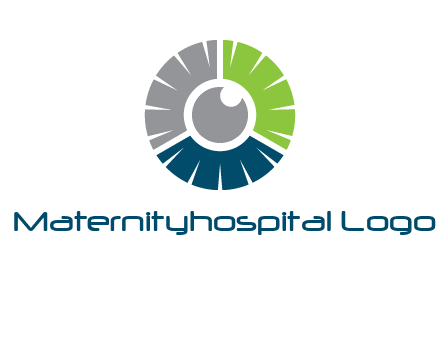 eye inside the circle logo