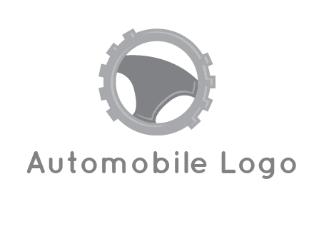 steering wheel inside the gear logo