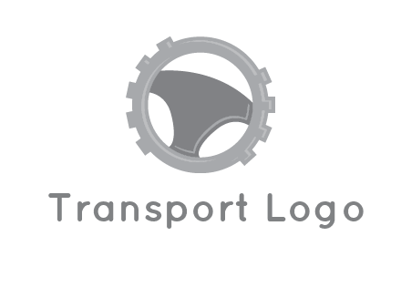 steering wheel inside the gear logo