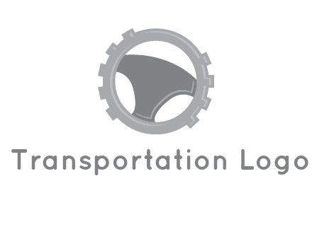steering wheel inside the gear logo
