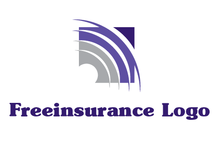 swooshes inside the square shape logo