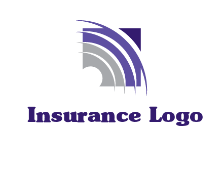 swooshes inside the square shape logo