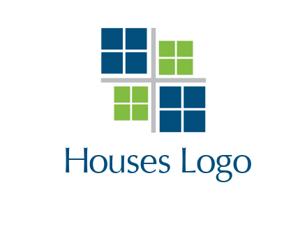 abstract windows logo