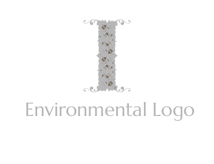 floral column logo