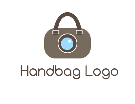 camera lens merged with beg logo