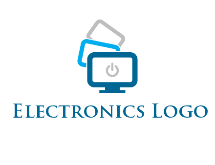 power button in monitors logo