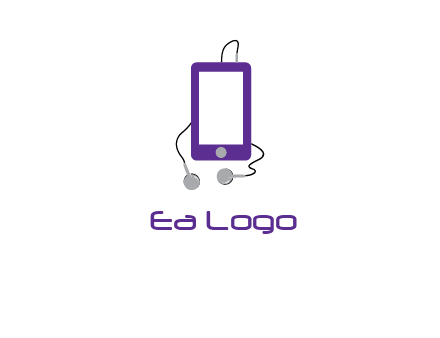 mobile with headphone icon