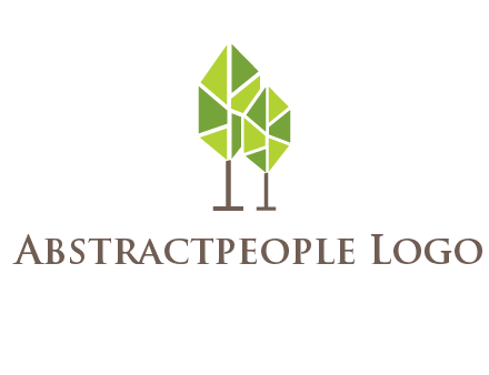 abstract trees logo