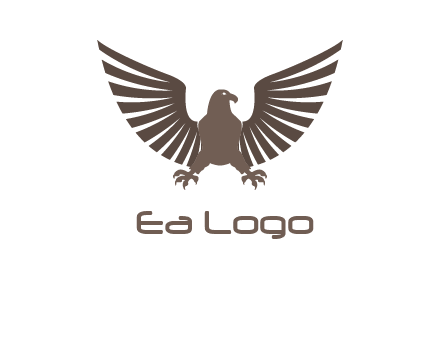 eagle spreading wings logo