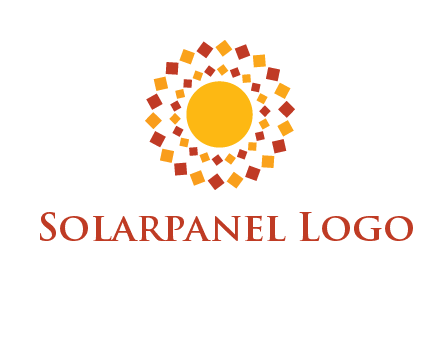 squares around the sun logo