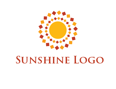 squares around the sun logo