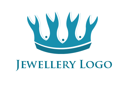 abstract fish combined with crown graphic