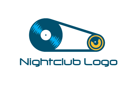 Disk is connected with speaker icon