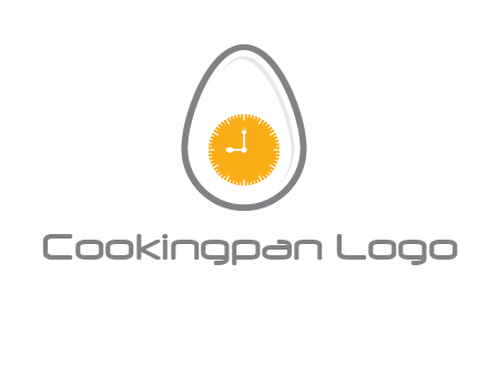 clock in the egg logo