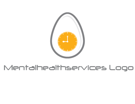clock in the egg logo