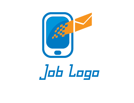 mails out of mobile logo