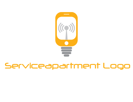 mobile and signal logo