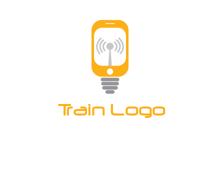 mobile and signal logo